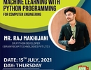 EXPERT LECTURE ON MACHINE LEARNING WITH PYTHON PROGRAMMING