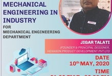 EXPERT LECTURE ON IMPORTANCE OF MECHANICAL ENGINEERING IN INDUSTRY