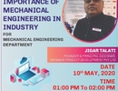 EXPERT LECTURE ON IMPORTANCE OF MECHANICAL ENGINEERING IN INDUSTRY