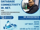 EXPERT LECTURE ON DATABASE CONNECTIVITY IN .NET