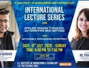 INTERNATIONAL LECTURE SERIES